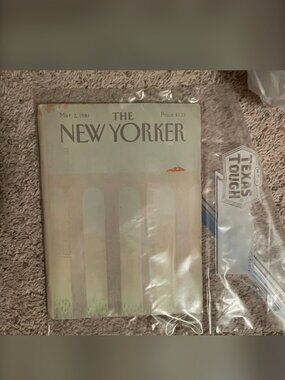 Vintage The New Yorker Magazine March 1981